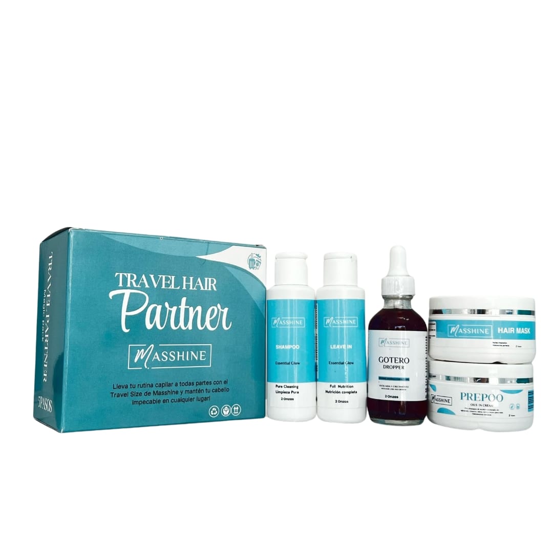 Kit Travel Size Mágico Masshine - Tu Rutina Capilar Portátil